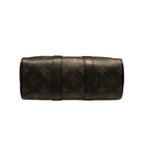 ルイ・ヴィトン LOUIS VUITTON キーポルXS ブラック PVC メンズ ショルダーバッグ