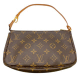 ルイ・ヴィトン LOUIS VUITTON ポシェット・アクセソワール M51980 ブラウン　ゴールド金具 モノグラムキャンパス レディース ハンドバッグ