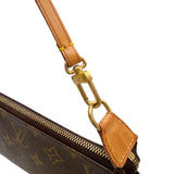 ルイ・ヴィトン LOUIS VUITTON ポシェット・アクセソワール M51980 ブラウン　ゴールド金具 モノグラムキャンパス レディース ハンドバッグ