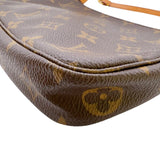 ルイ・ヴィトン LOUIS VUITTON ポシェット・アクセソワール M51980 ブラウン　ゴールド金具 モノグラムキャンパス レディース ハンドバッグ