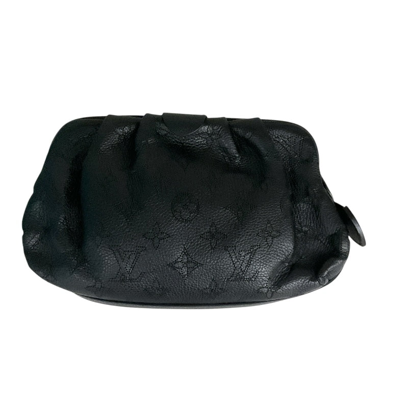 ルイ・ヴィトン LOUIS VUITTON スカラ・ミニ M80093 ブラック モノグラム・マヒナ レディース ショルダーバッグ