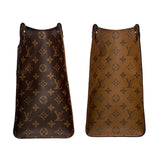 ルイ・ヴィトン LOUIS VUITTON オンザゴーMM M4532 ブラウン モノグラムジャイアント・リバース レディース ハンドバッグ