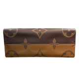ルイ・ヴィトン LOUIS VUITTON オンザゴーMM M4532 ブラウン モノグラムジャイアント・リバース レディース ハンドバッグ