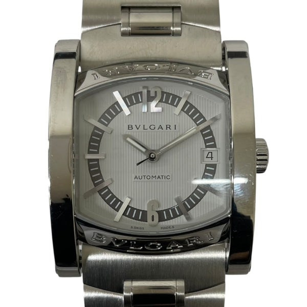 ブルガリ BVLGARI アショーマ AA44S ステンレススチール メンズ 腕時計