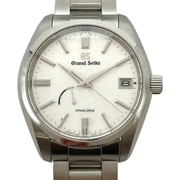 グランドセイコー Grand Seiko ヘリテージコレクション スプリングドライブ SBGA465 ホワイト SS メンズ 腕時計