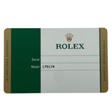 ロレックス ROLEX デイトジャスト26 179174 ブラック WG/SS 自動巻き レディース 腕時計