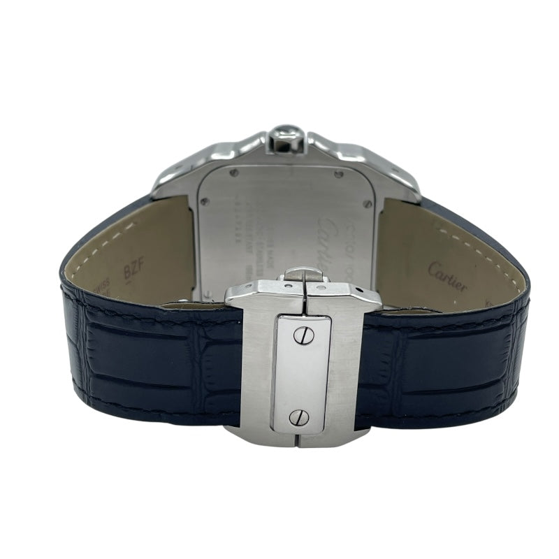 カルティエ Cartier サントス 100 LM サントス誕生100周年記念限定モデル W20073X8 シルバー メンズ 腕時計