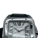 カルティエ Cartier サントス 100 LM サントス誕生100周年記念限定モデル W20073X8 シルバー メンズ 腕時計
