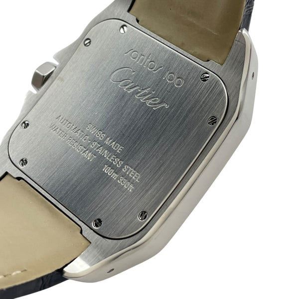 カルティエ Cartier サントス 100 LM サントス誕生100周年記念限定モデル W20073X8 シルバー メンズ 腕時計