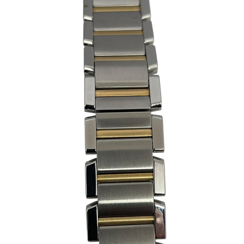 カルティエ Cartier タンクフランセーズSM W51007Q4 アイボリー K18YG/SS クオーツ レディース 腕時計