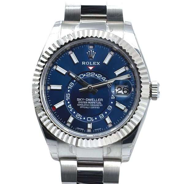 ロレックス ROLEX スカイドゥエラー 326934 SS/WG メンズ 腕時計