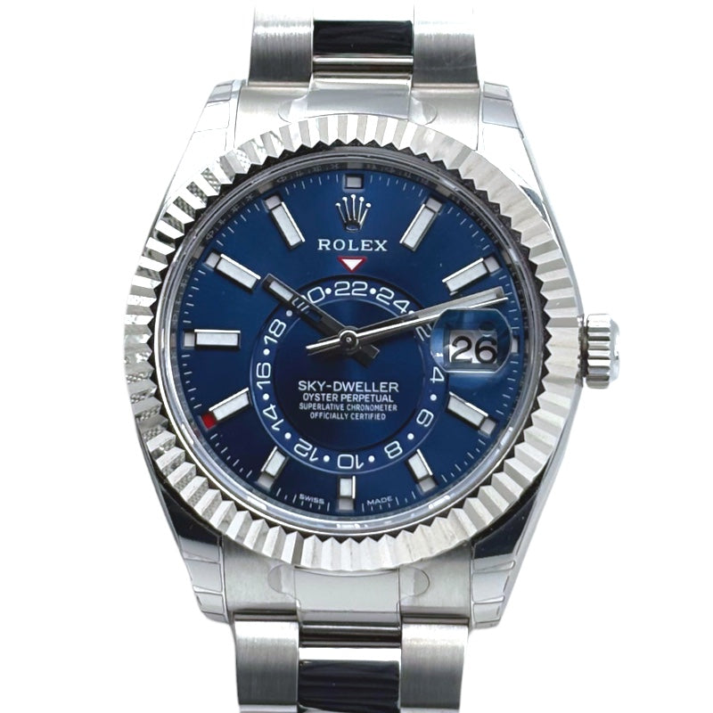 ロレックス ROLEX スカイドゥエラー 326934 SS/WG メンズ 腕時計