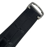 カルティエ Cartier タンクMC クロノグラフ W5330007 ホワイト SS/革ベルト（社外品） 自動巻き メンズ 腕時計