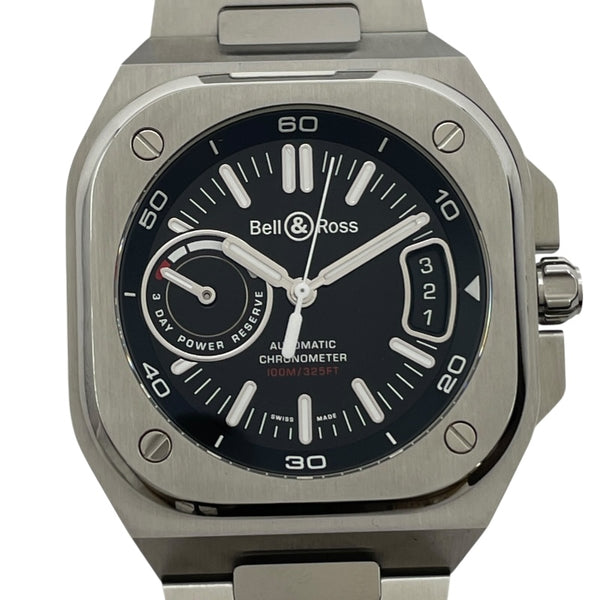 ベル＆ロス Bell & Ross BR-X5 ブラックスティール BRX5R-BL-ST/SST ブラック SS 自動巻き メンズ 腕時計