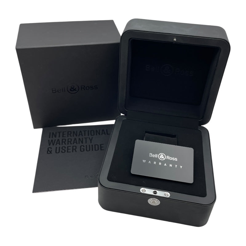 ベル＆ロス Bell & Ross BR-X5 ブラックスティール BRX5R-BL-ST/SST ブラック SS 自動巻き メンズ 腕時計