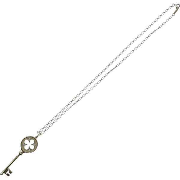ティファニー TIFFANY＆CO キーネックレス ゴールド 750/ダイヤモンド ダイヤモンド ジュエリー
