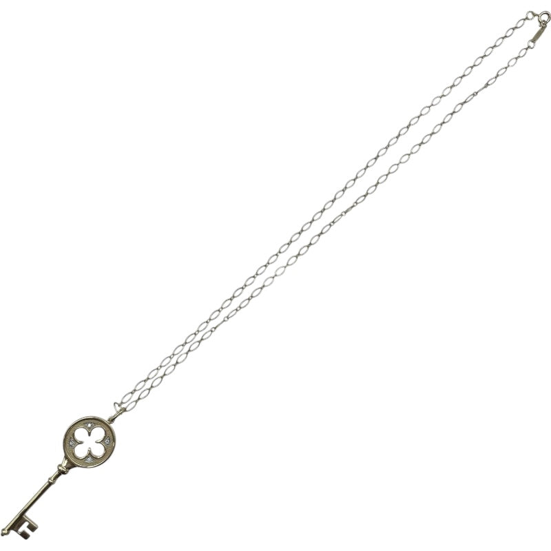 ティファニー TIFFANY＆CO キーネックレス ゴールド 750/ダイヤモンド ダイヤモンド ジュエリー