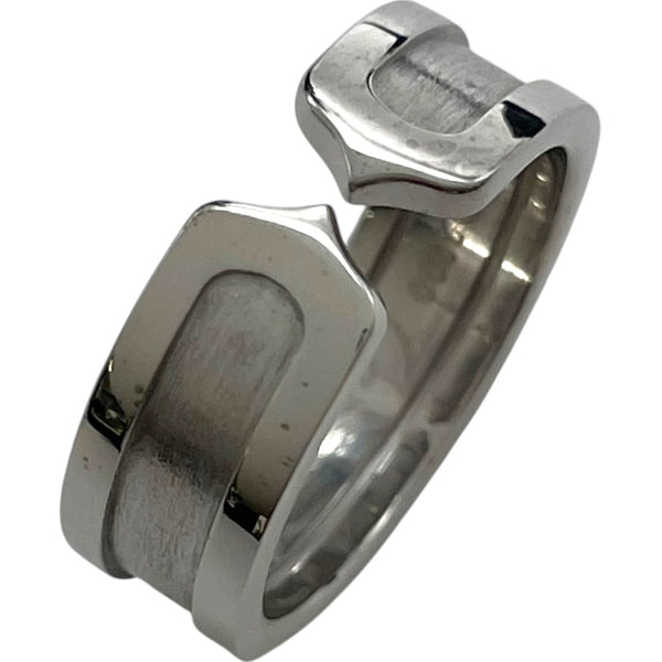 カルティエ Cartier C2リングSM ホワイトゴールド 750 ジュエリー
