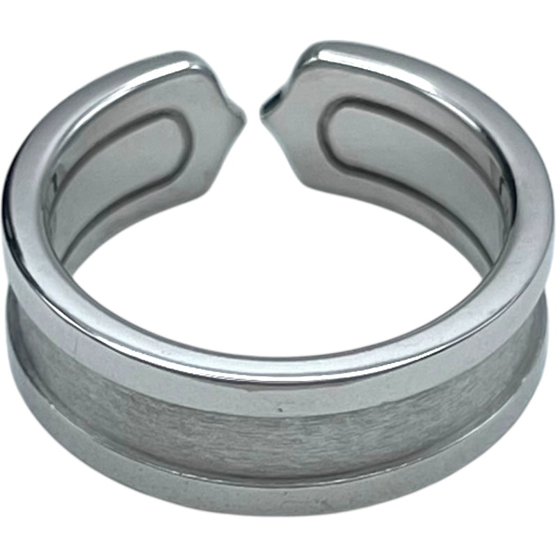 カルティエ Cartier C2リングSM ホワイトゴールド 750 ジュエリー