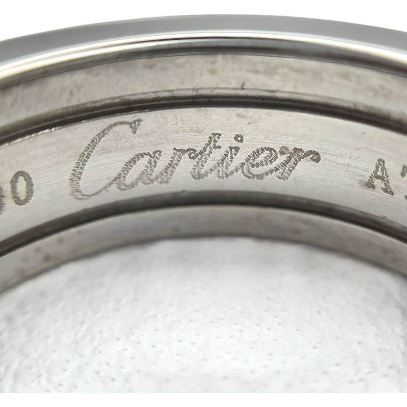 カルティエ Cartier C2リングSM ホワイトゴールド 750 ジュエリー