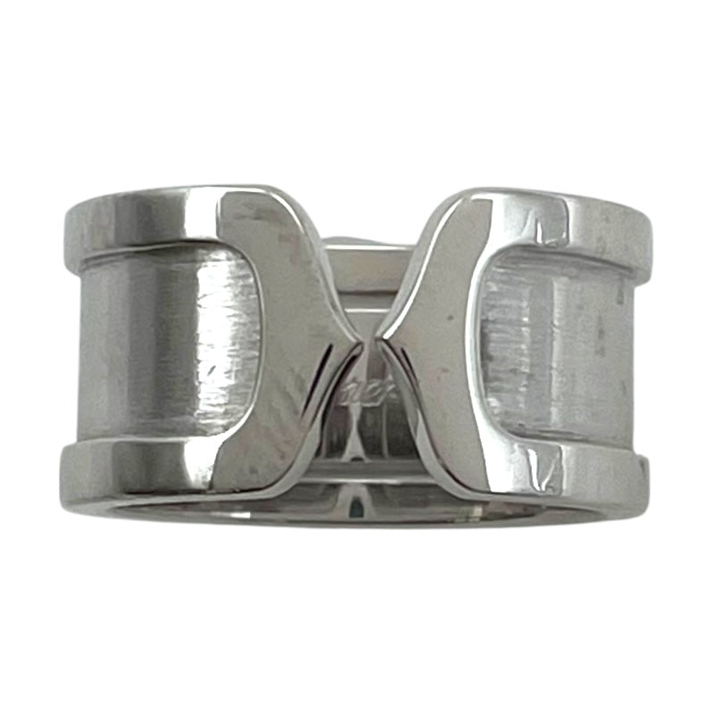 カルティエ Cartier C2リング LM ホワイトゴールド 750WG ジュエリー
