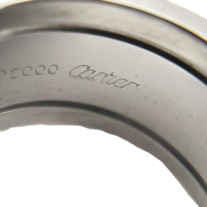 カルティエ Cartier C2リング LM ホワイトゴールド 750WG ジュエリー