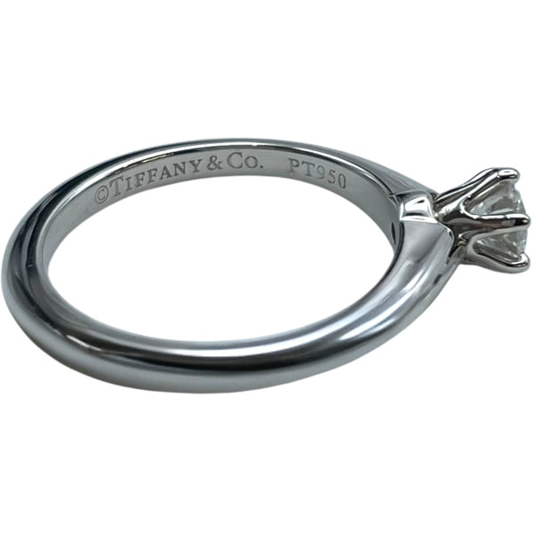 ティファニー TIFFANY＆CO ソリティアリング プラチナ Pt950/ダイヤモンド ジュエリー