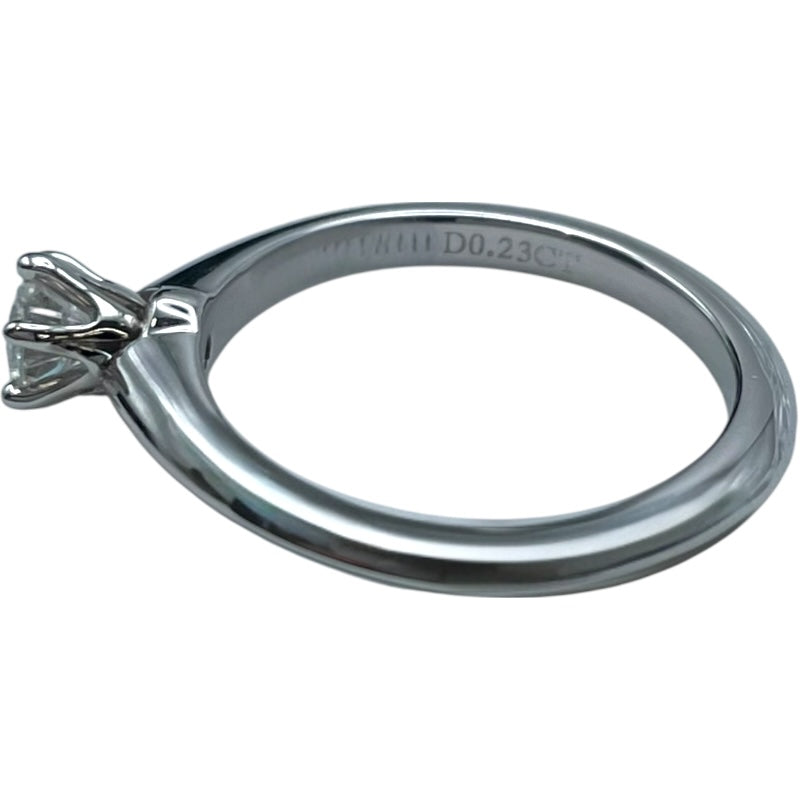 ティファニー TIFFANY＆CO ソリティアリング プラチナ Pt950/ダイヤモンド ジュエリー