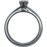 ティファニー TIFFANY＆CO ソリティアリング プラチナ Pt950/ダイヤモンド ジュエリー