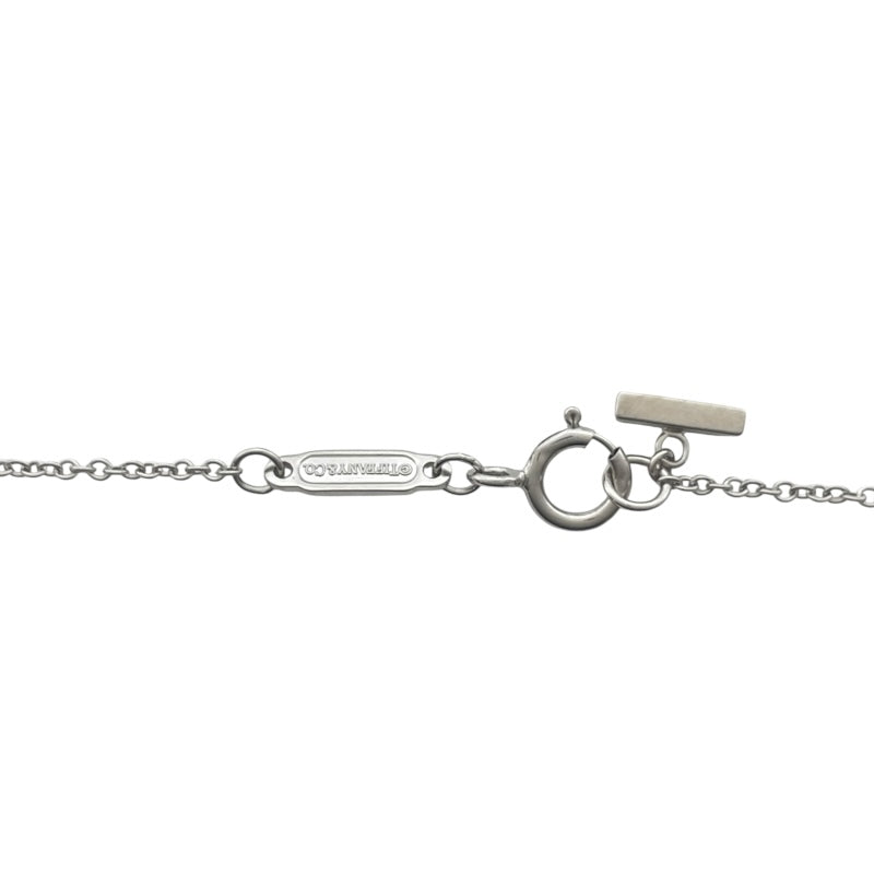 ティファニー TIFFANY＆CO Tスマイルネックレスラージ ホワイトゴールド K18WG ジュエリー