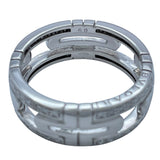 ブルガリ BVLGARI パレンテシオープンワークダイヤリング ホワイトゴールド K18WG ジュエリー