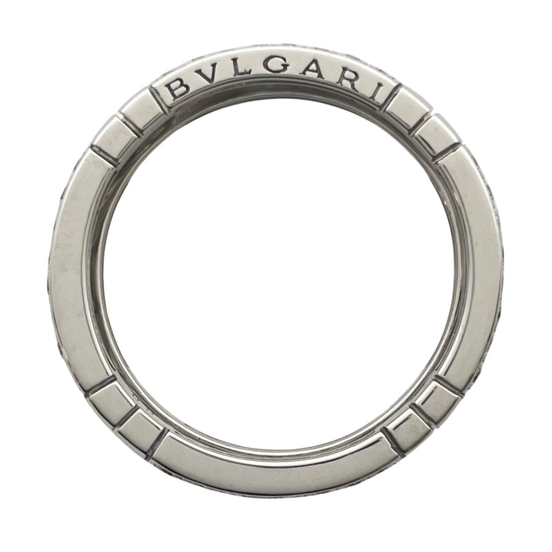 ブルガリ BVLGARI パレンテシオープンワークダイヤリング ホワイトゴールド K18WG ジュエリー
