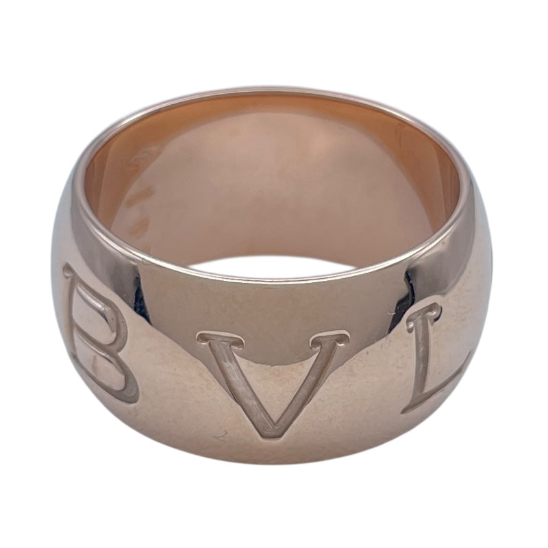 ブルガリ BVLGARI モノロゴリング ゴールド K18PG ジュエリー