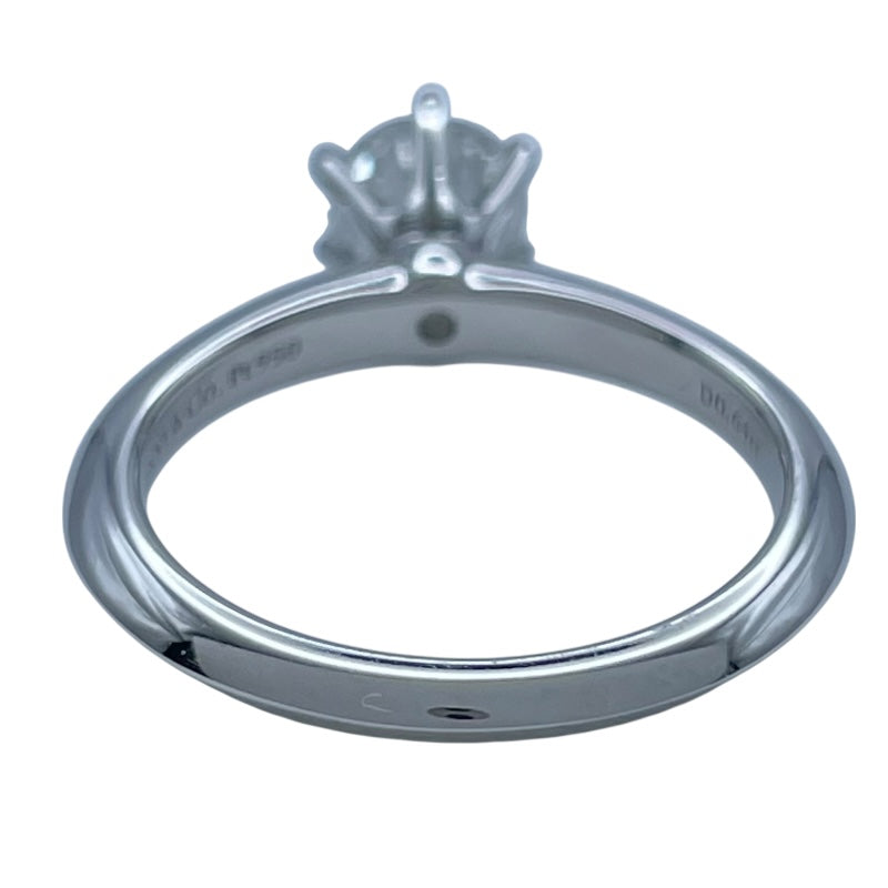 ティファニー TIFFANY＆CO ソリテールダイヤリング プラチナ Pt950 ジュエリー