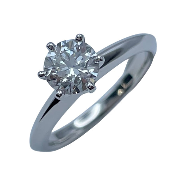 ティファニー TIFFANY＆CO ソリテールダイヤリング プラチナ Pt950 ジュエリー
