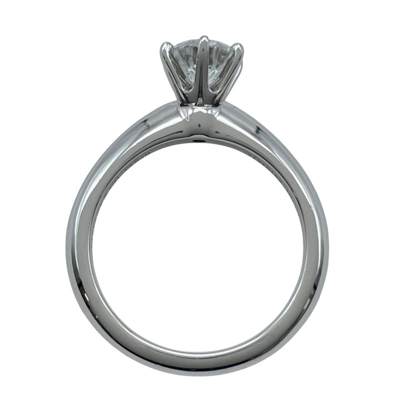 ティファニー TIFFANY＆CO ソリテールダイヤリング プラチナ Pt950 ジュエリー