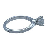 ティファニー TIFFANY＆CO ソリテールダイヤリング プラチナ Pt950 ジュエリー