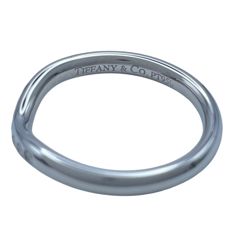 ティファニー TIFFANY＆CO カーブドバント9Pダイヤリング プラチナ Pt950 ジュエリー