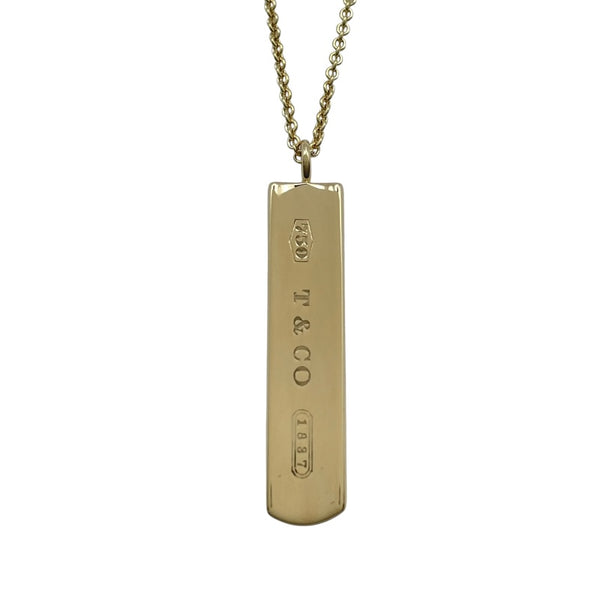 ティファニー TIFFANY＆CO バーンネックレス K18YG ジュエリー