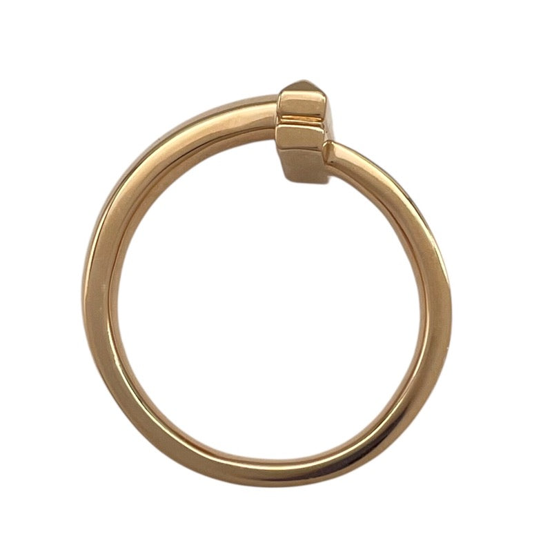 ティファニー TIFFANY＆CO Tワンダイヤリング 8号 K18PG ジュエリー