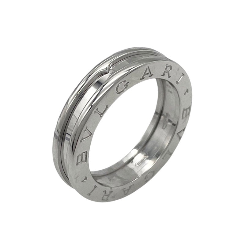 ブルガリ BVLGARI ビーゼロワンリング1バンド(XS) #52(12号) K18WG ジュエリー