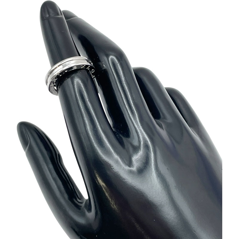 ブルガリ BVLGARI ビーゼロワンリング1バンド(XS) #52(12号) K18WG ジュエリー