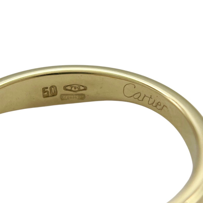 カルティエ Cartier ラブミーリング #50(9.5号) K18YG×K18WG ジュエリー