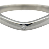 カルティエ Cartier バレリーナ カーブ ウェディング 3P ダイヤリング #49(9号) Pt950 ダイヤモンド ジュエリー