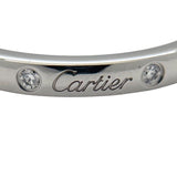 カルティエ Cartier バレリーナ カーブ ウェディング 3P ダイヤリング #49(9号) Pt950 ダイヤモンド ジュエリー