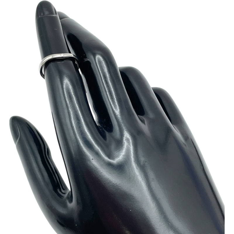 カルティエ Cartier バレリーナ カーブ ウェディング 3P ダイヤリング #49(9号) Pt950 ダイヤモンド ジュエリー