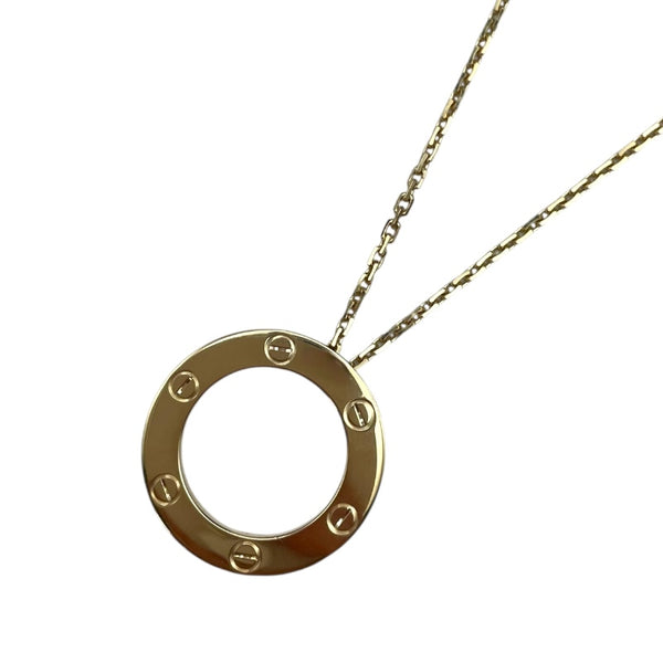 カルティエ Cartier ラブサークルネックレスラージ ゴールド 750 ジュエリー