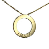 カルティエ Cartier ラブサークルネックレスラージ ゴールド 750 ジュエリー