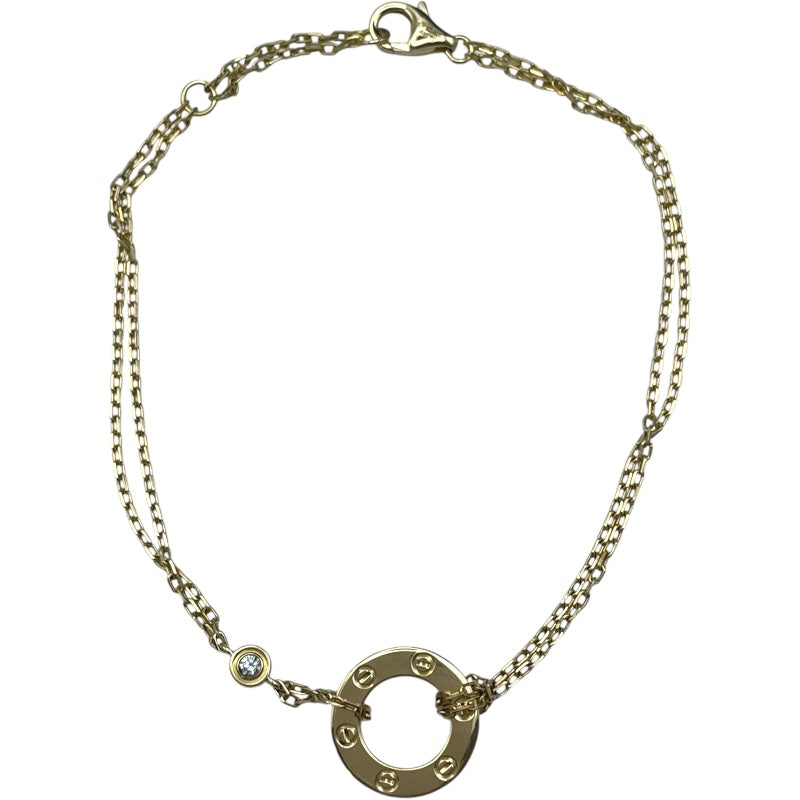 カルティエ Cartier ラブサークル2Pダイヤブレス ゴールド 750/ダイヤモンド ジュエリー