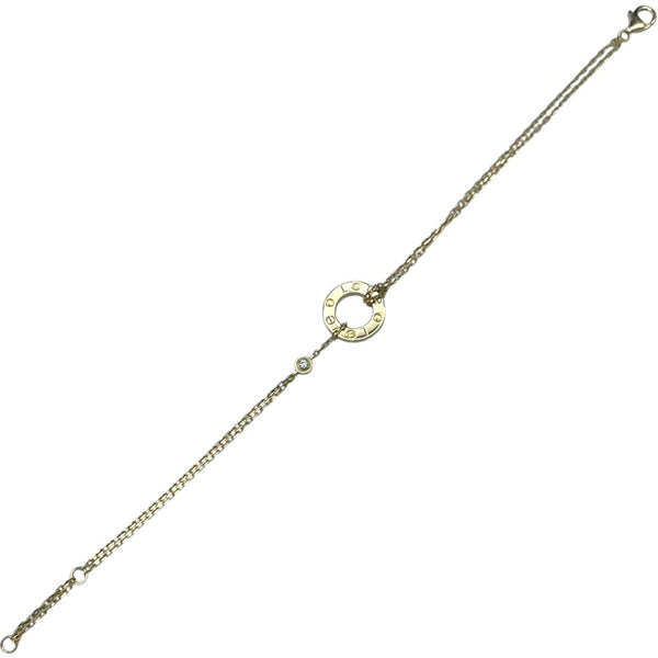 カルティエ Cartier ラブサークル2Pダイヤブレス ゴールド 750/ダイヤモンド ジュエリー